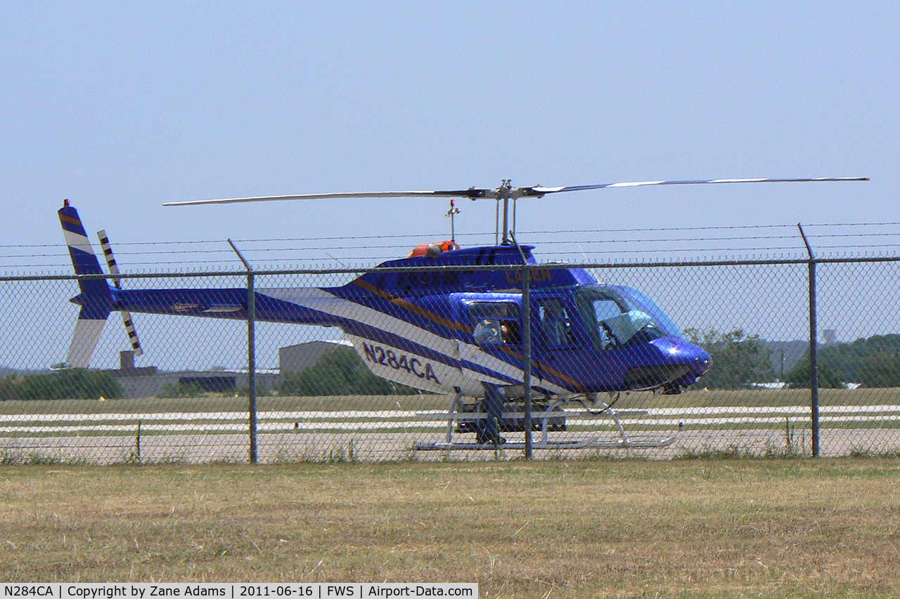 N284CA, Bell 206B JetRanger II C/N 1578, At Fort Worth Spinks Airport