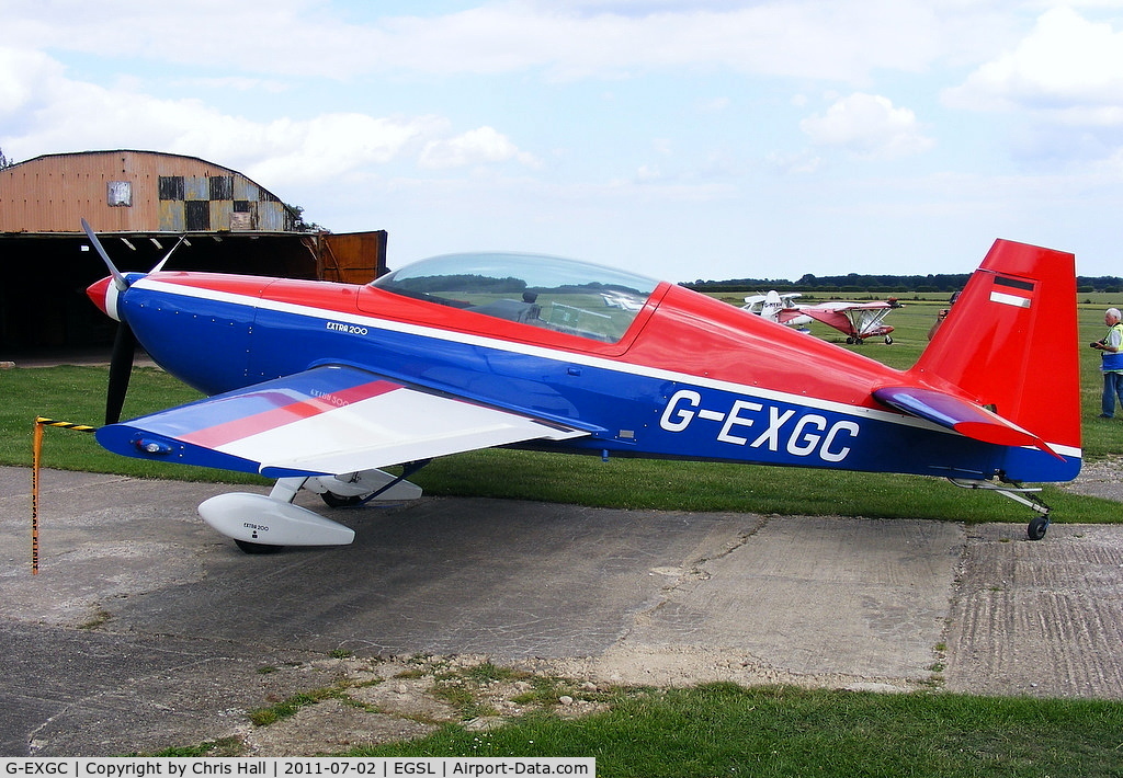 G-EXGC, 1999 Extra EA-300/200 C/N 027, Privately owned