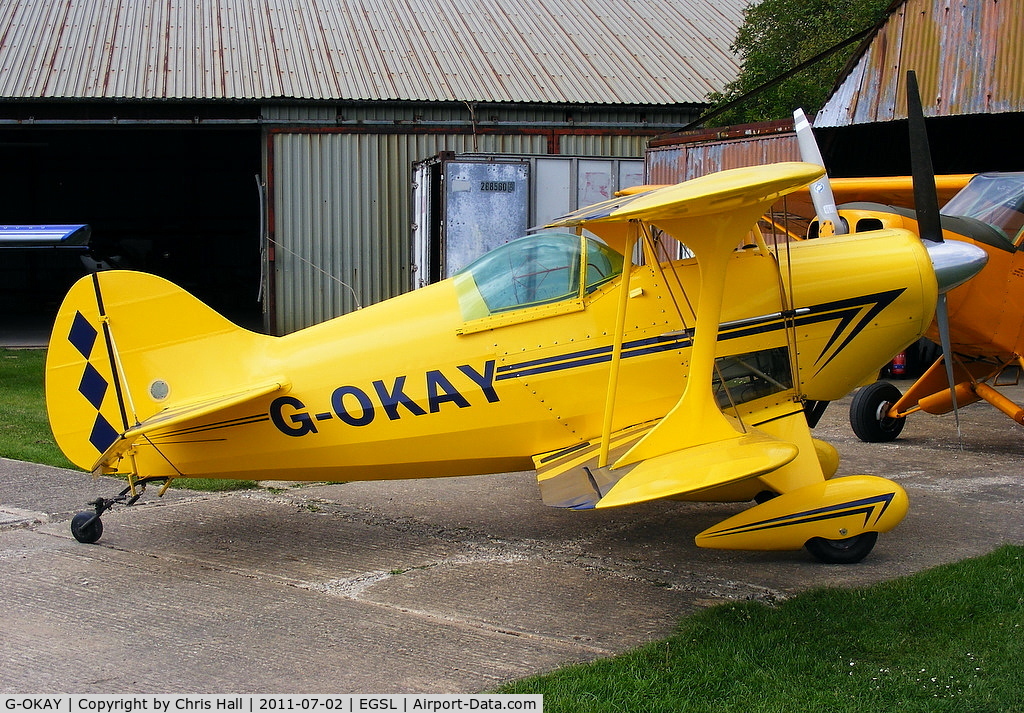 G-OKAY, 1977 Pitts S-1E Special C/N 12358, Privately owned