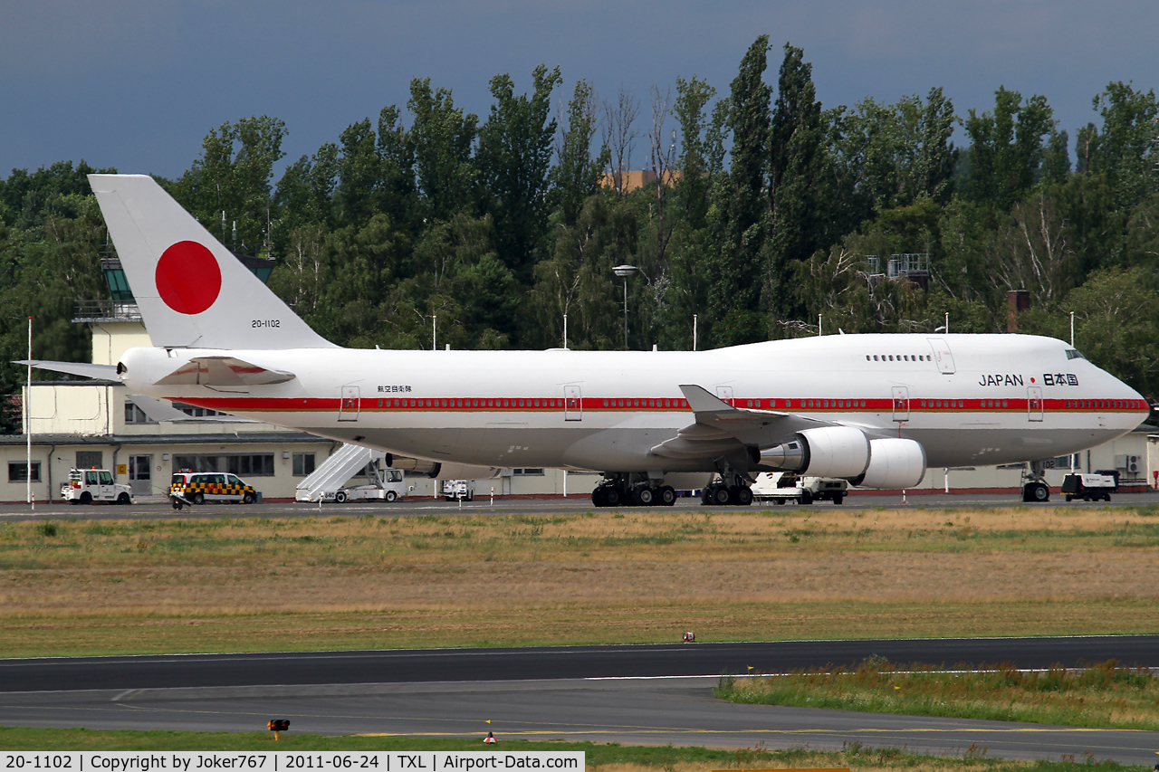 20-1102, 1991 Boeing 747-47C C/N 24731/0839, Japan Air Force