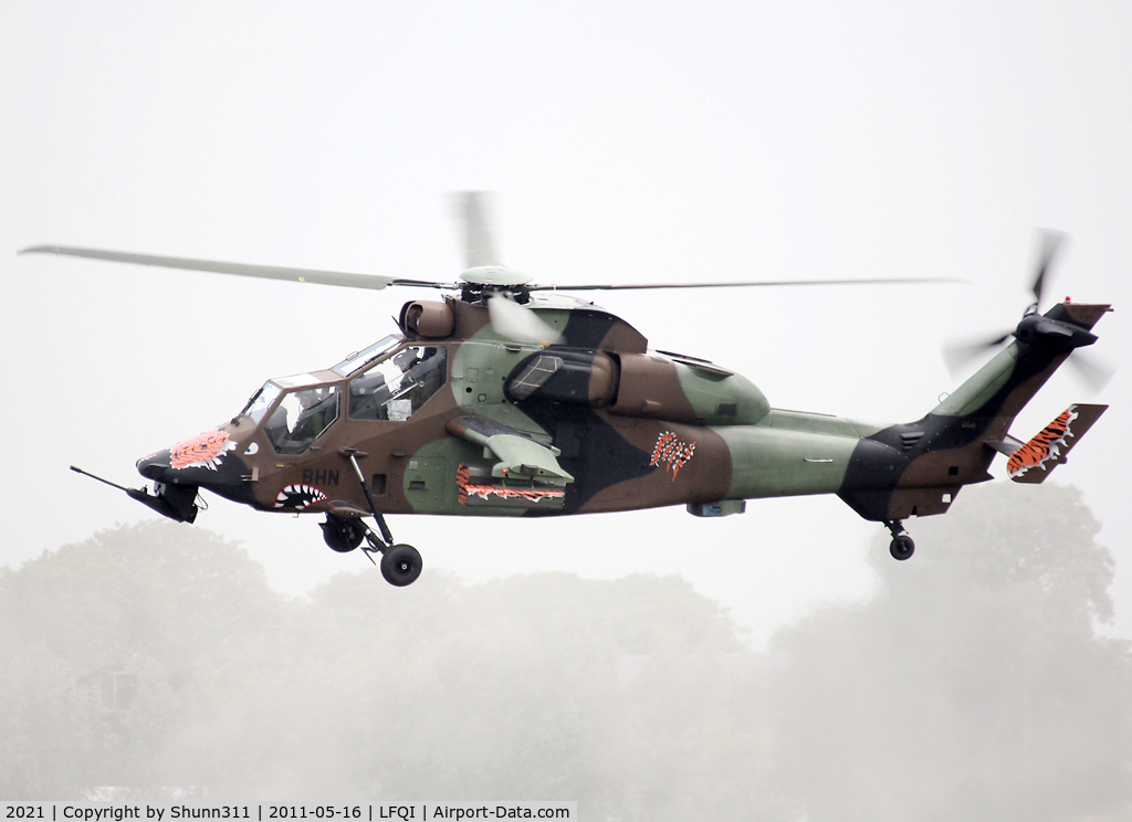 2021, Eurocopter EC-665 Tigre HAP C/N 2021, Participant of the NTM 2011 - Tiger c/s
