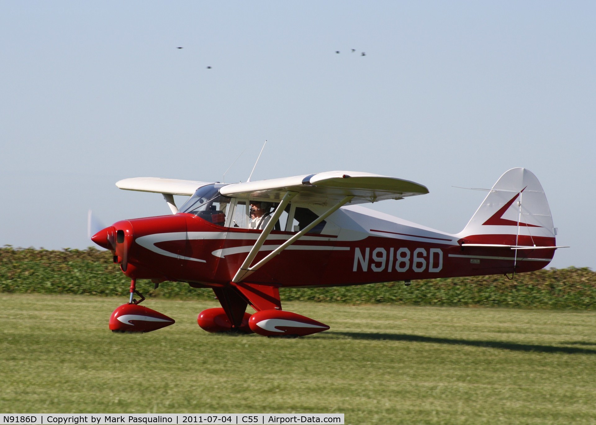 N9186D, 1958 Piper PA-22-160 Tri Pacer C/N 22-6244, Piper PA-22-160