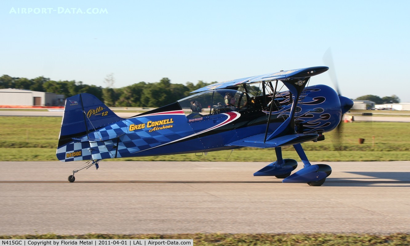 N415GC, Pitts Model 12 C/N 300, Greco Air Pitts 12