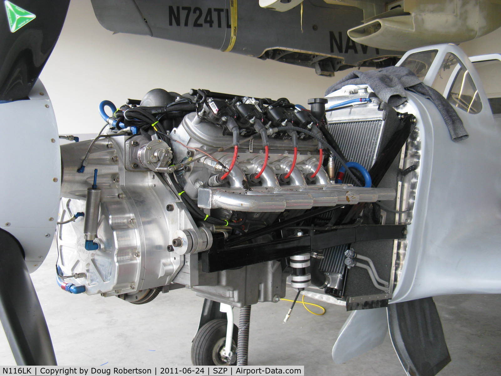 N116LK, North American P-51 Mustang 70% Replica C/N 12, 2011 Ketterling Fighter Escort Wings, Ltd. P-51D MUSTANG, 70% scale, Corvette LS-1 V-8 engine 320 Hp with 1.6/1 Geared Drive PSRU, in build