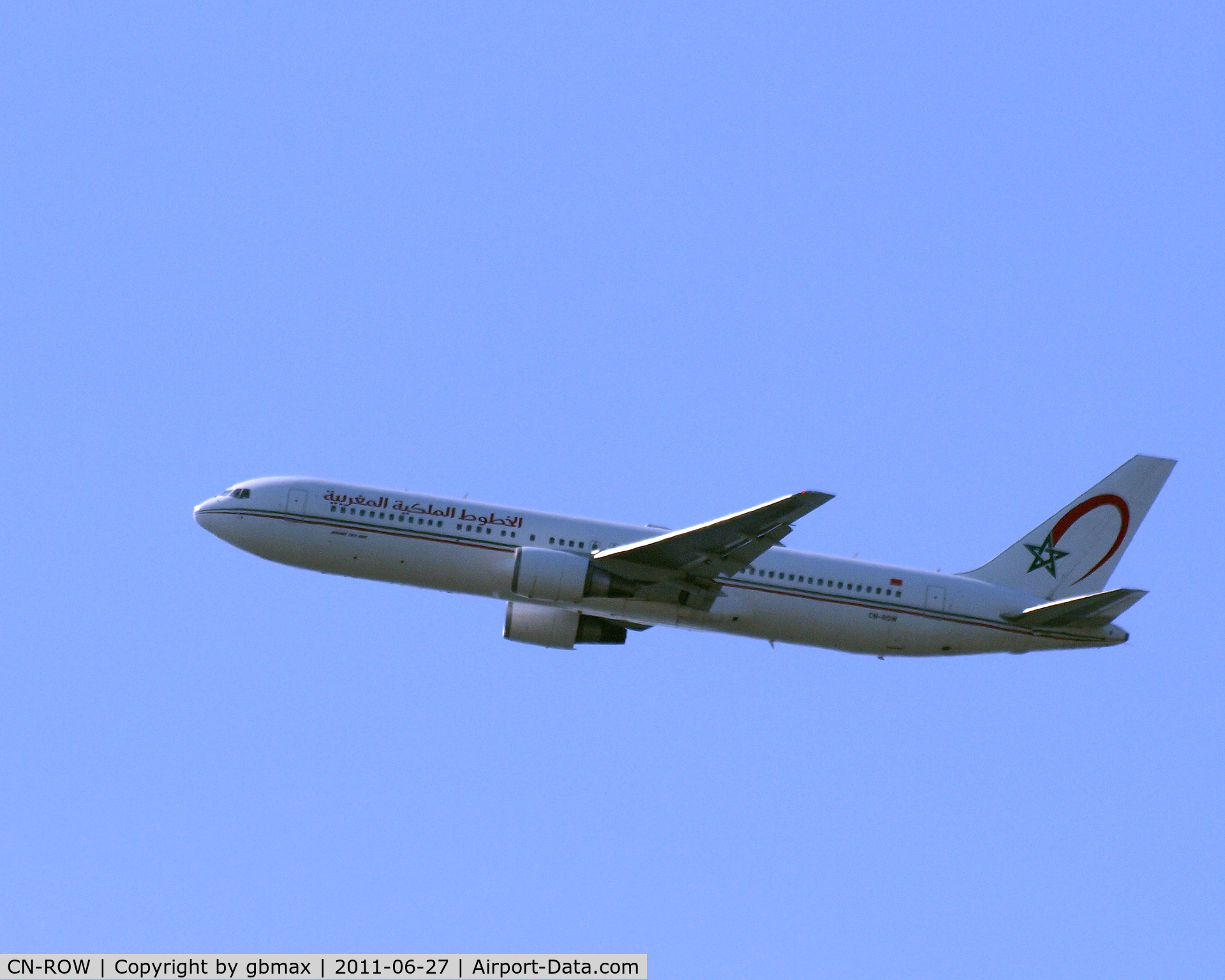 CN-ROW, 1999 Boeing 767-343/ER C/N 30008, Flying @ ~3,500 feet high, going to a landing at JFK