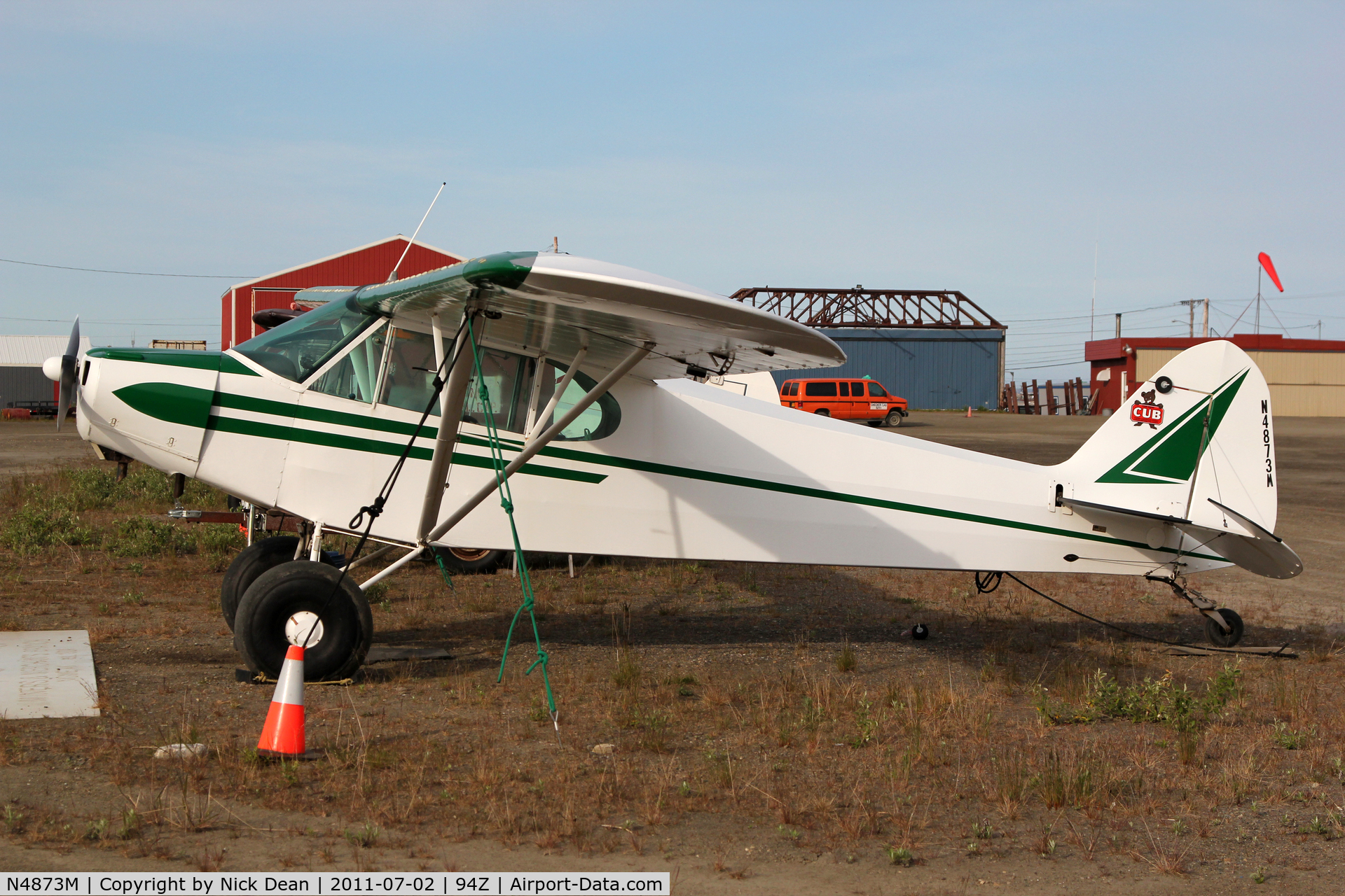 N4873M, 1947 Piper PA-11 Cub Special C/N 11-390, NOME 94Z