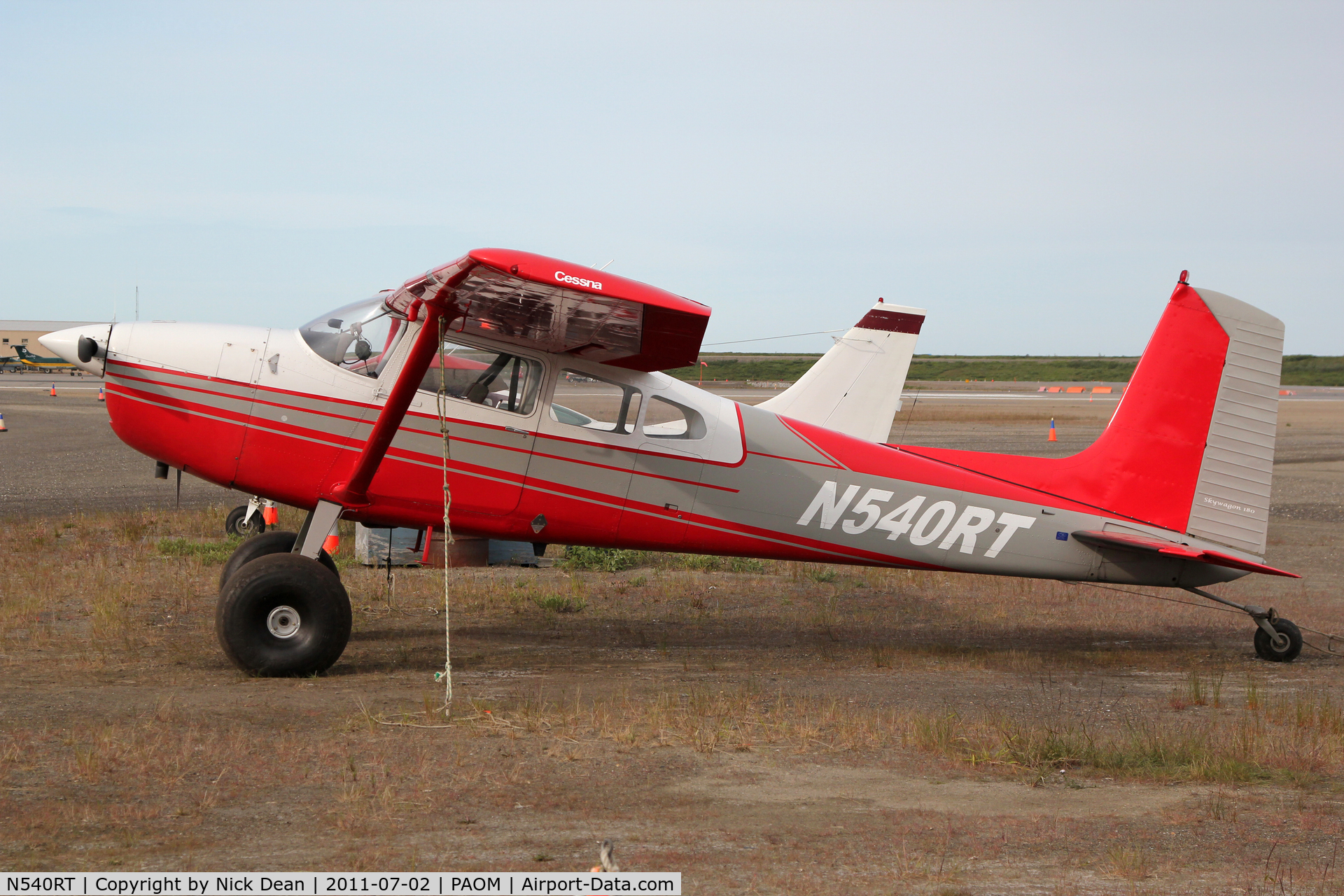 N540RT, Cessna 180 C/N 52-118, PAOM/OME