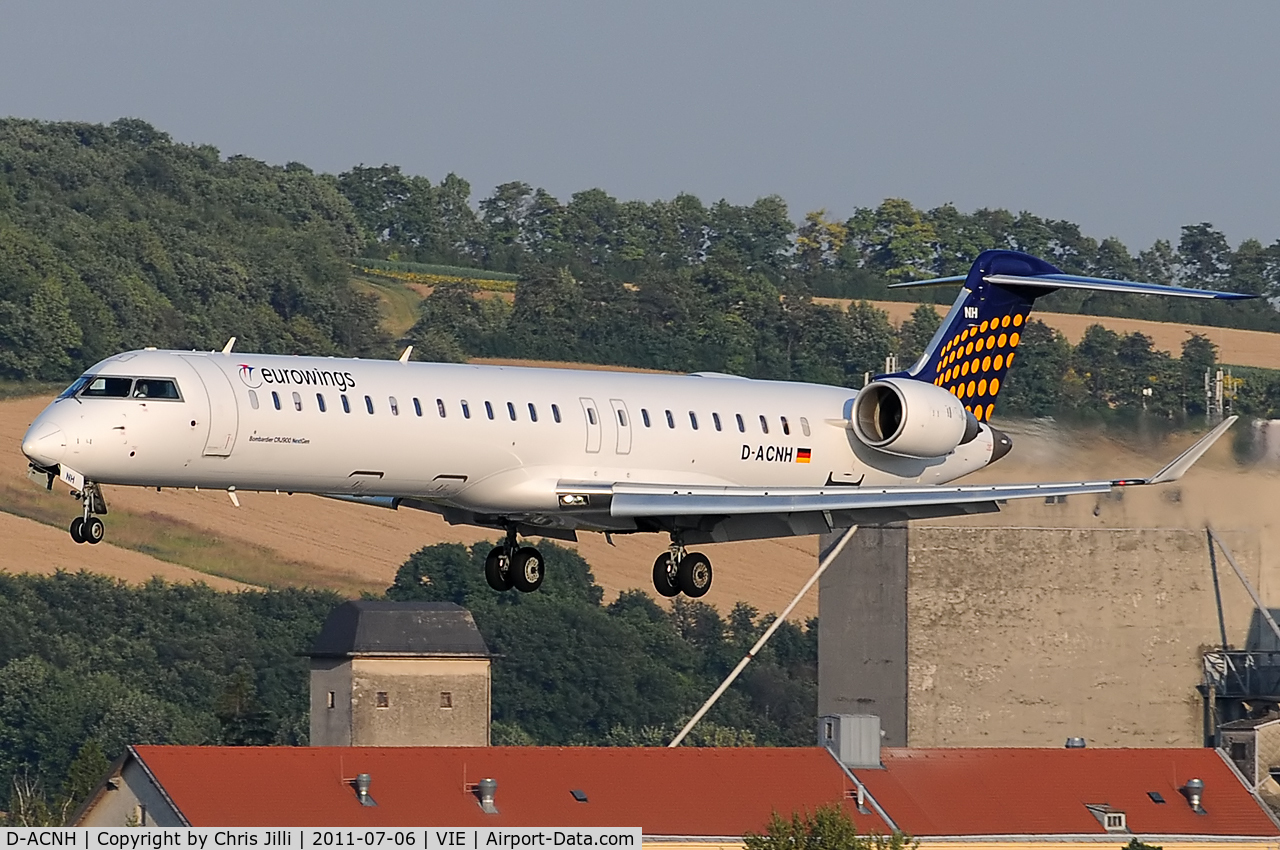 D-ACNH, 2009 Bombardier CRJ-900 NG (CL-600-2D24) C/N 15247, eurowings - Lufthansa Regional