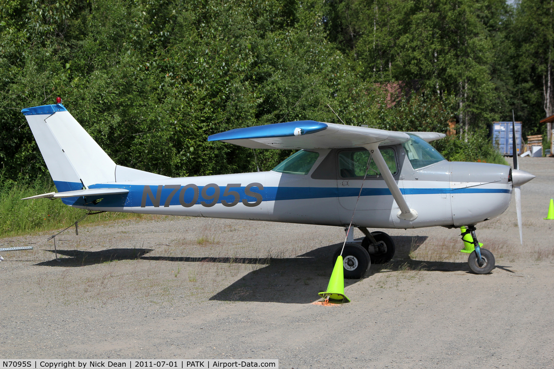 N7095S, 1967 Cessna 150H C/N 15067795, PATK/TKA