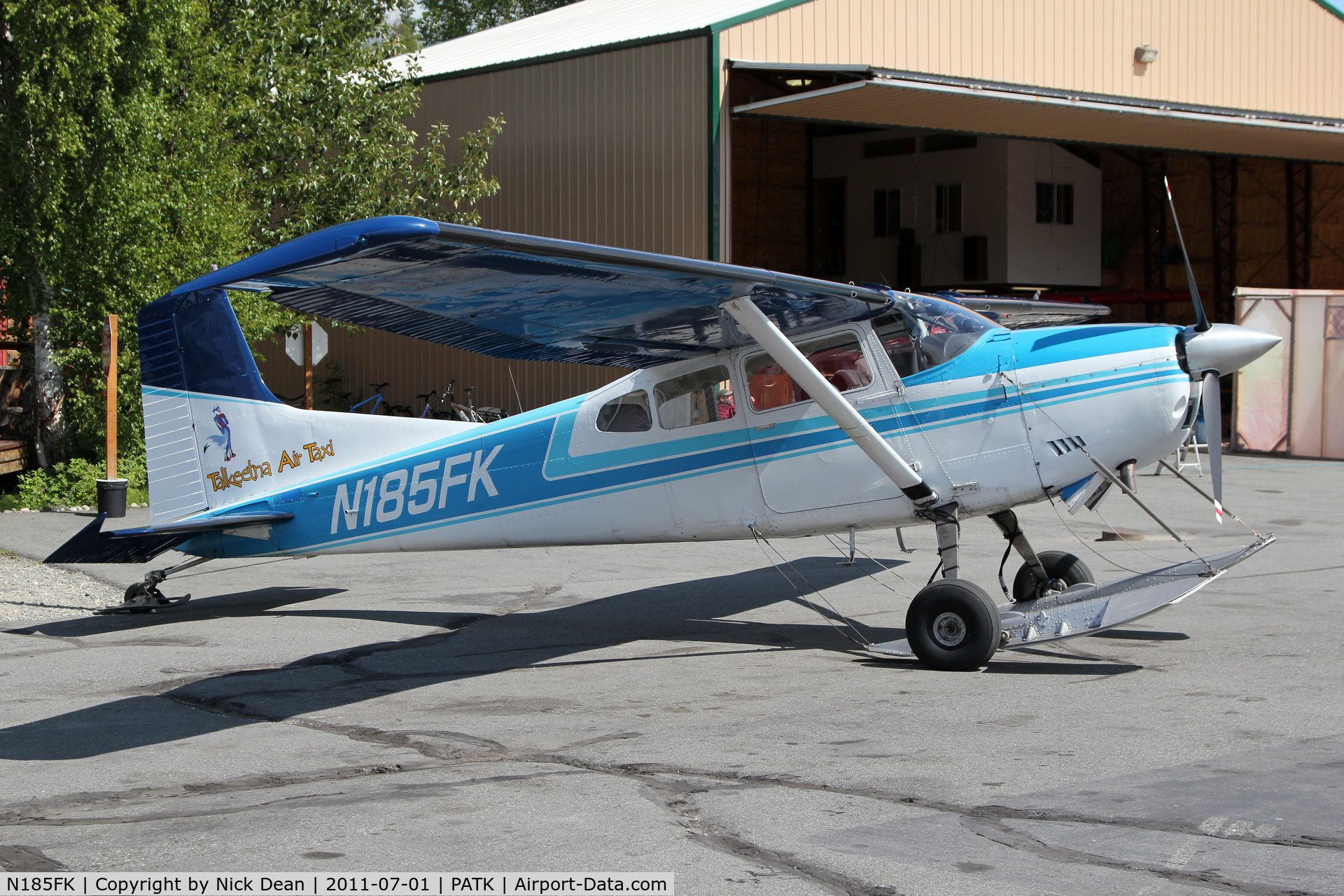 N185FK, 1974 Cessna A185F Skywagon 185 C/N 18502513, PATK/TKA