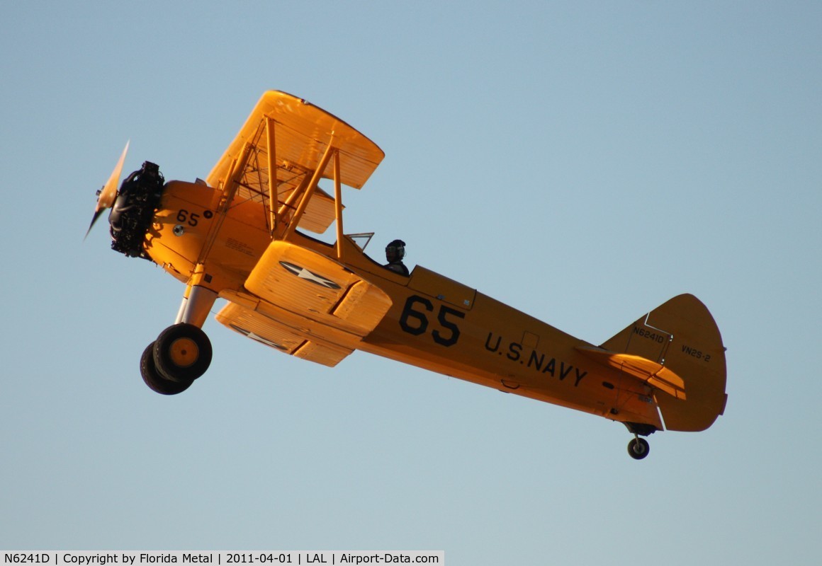 N6241D, 1943 Boeing B75N1 C/N 75-7862, Stearman