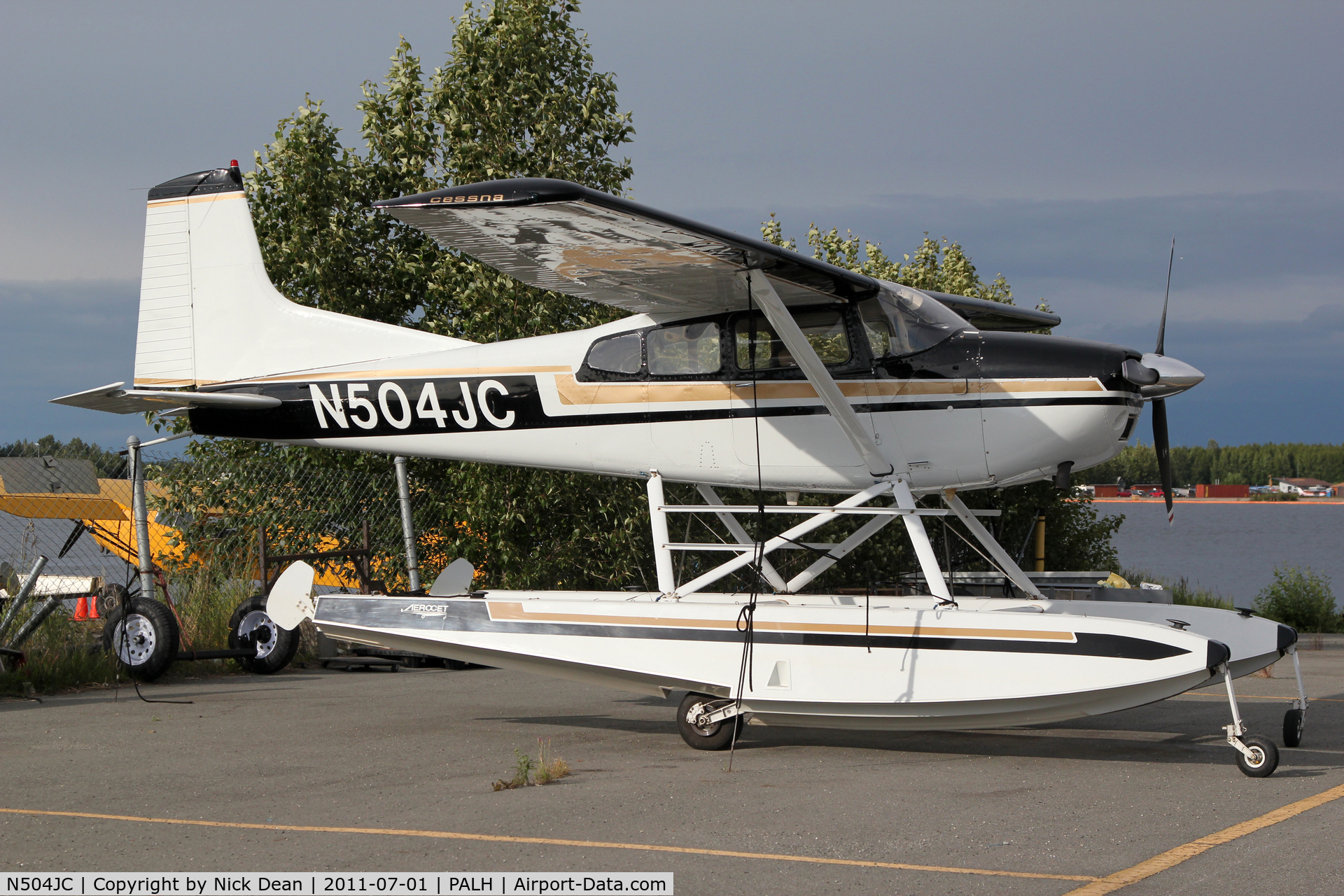 N504JC, 1973 Cessna A185F Skywagon 185 C/N 18502155, PALH/LHD