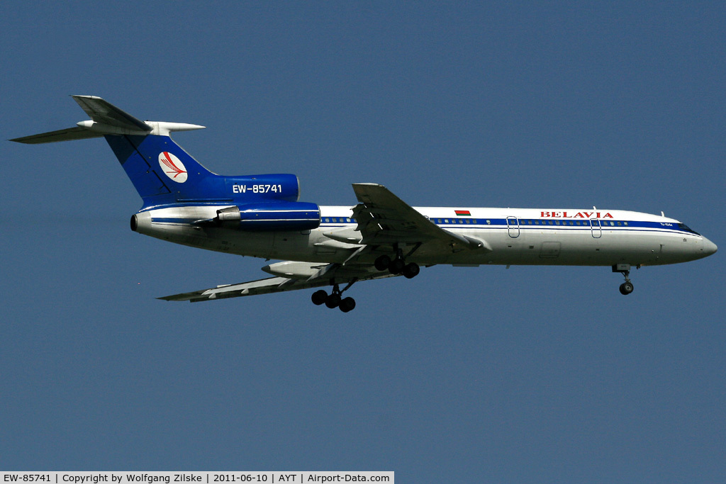 EW-85741, 1991 Tupolev Tu-154M C/N 91A896, visitor