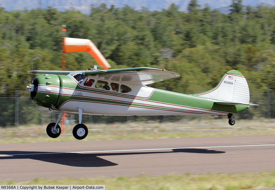 N9368A, 1949 Cessna 195 C/N 7447, Payson, AZ