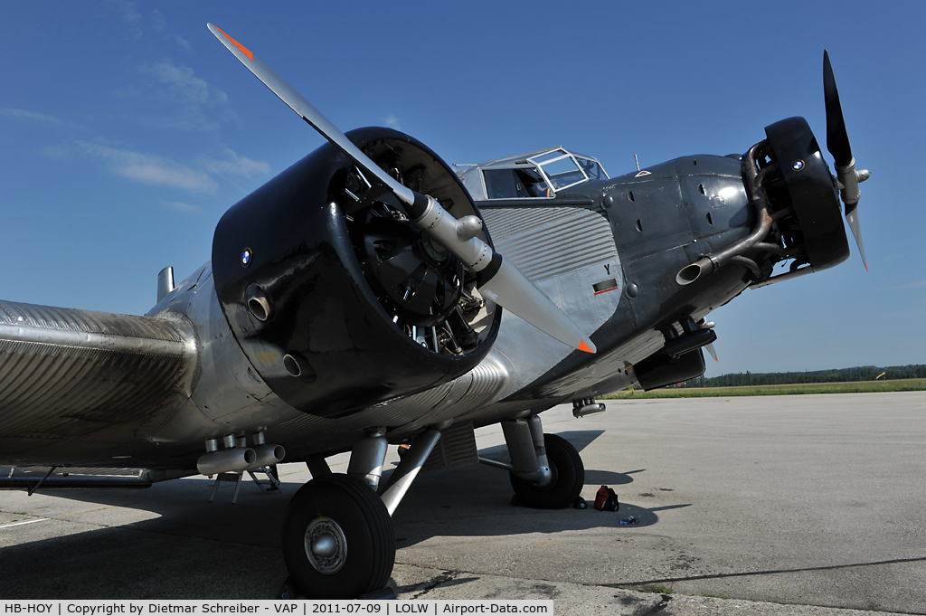 HB-HOY, 1949 Junkers (CASA) 352A-3 (Ju-52) C/N 96, Ju Air CASA352 (JU52)