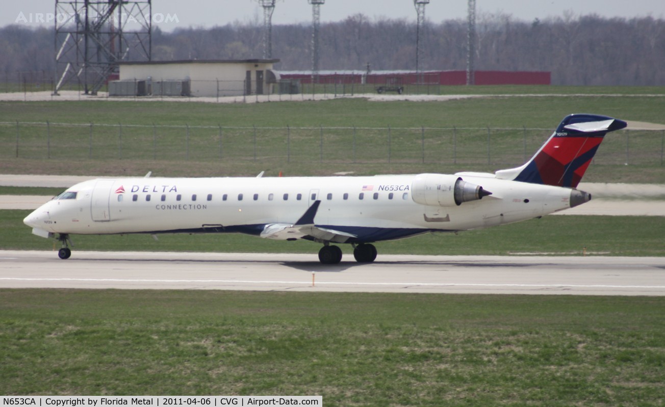 N653CA, 2003 Bombardier CRJ-700 (CL-600-2C10) Regional Jet C/N 10129, Comair CRJ-700