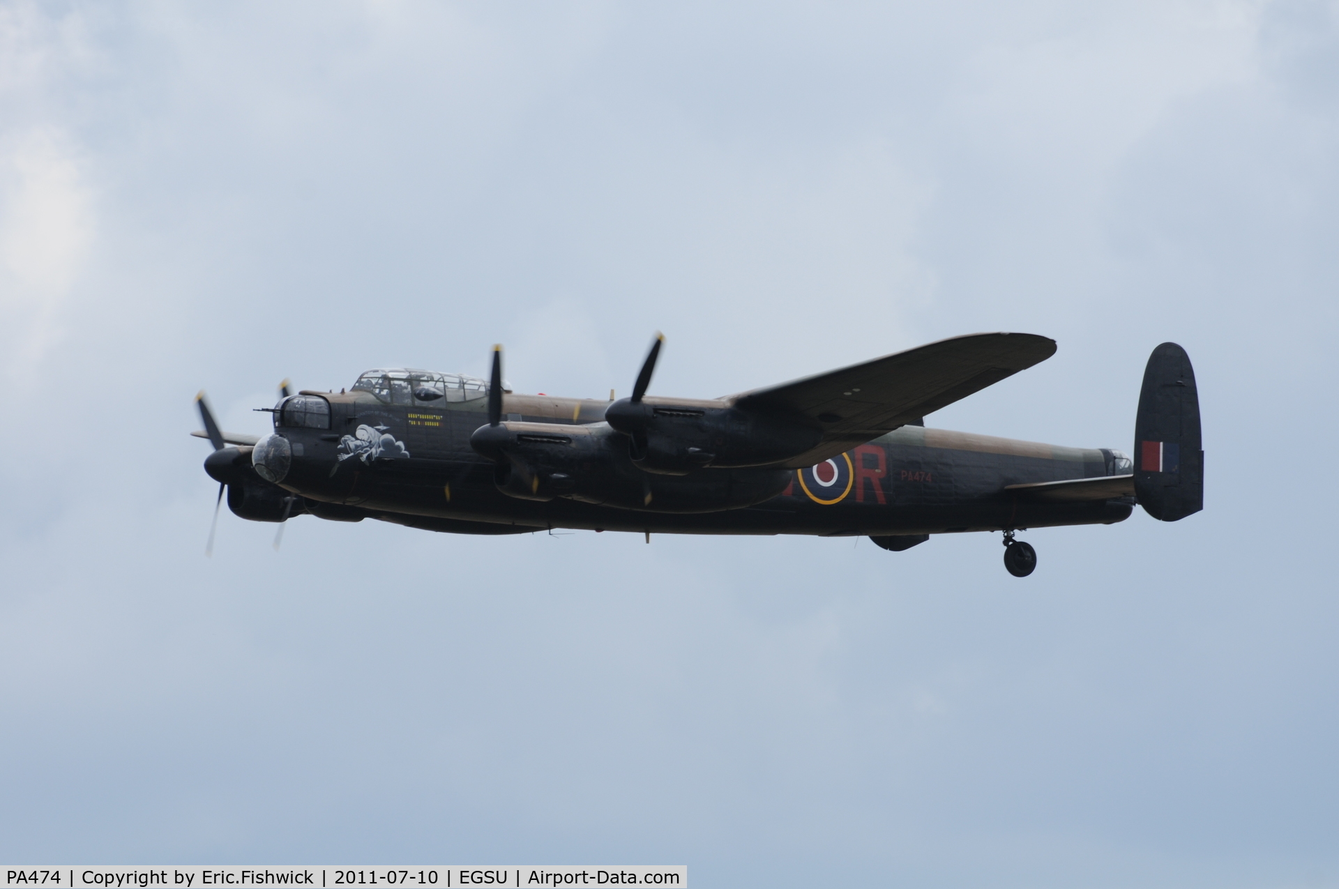 PA474, 1945 Avro 683 Lancaster B1 C/N VACH0052/D2973, PA474 - 'Phantom of the Ruhr’ - at another excellent Flying Legends Air Show (July 2011)