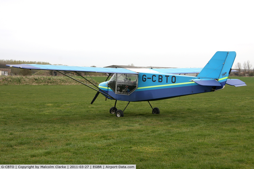 G-CBTO, 2002 Rans S-6ES Coyote II C/N PFA 204-13910, Rans S-6ES-TR Coyote II at Breighton Airfield in March 2011.