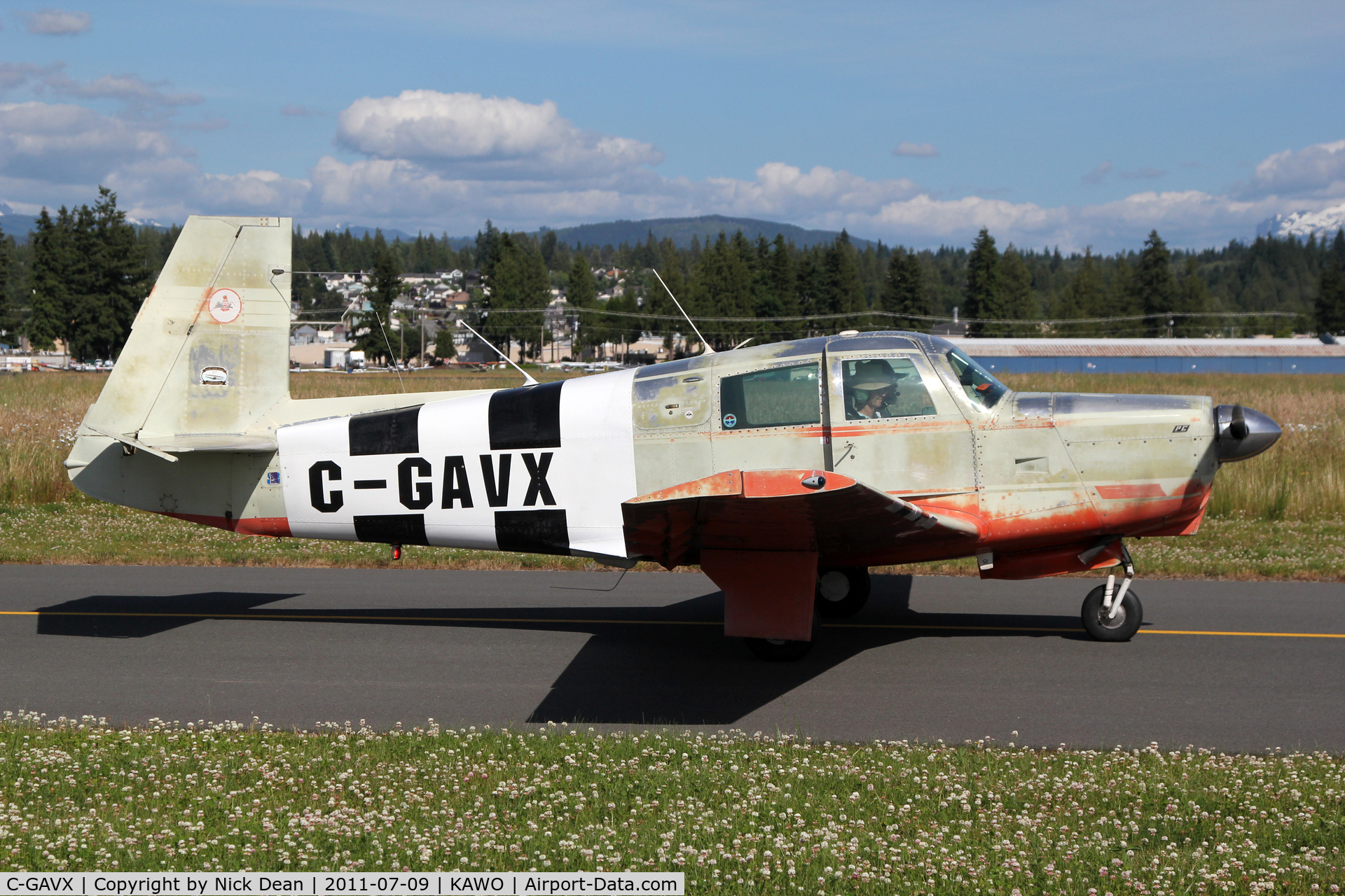 C-GAVX, Mooney M20C Ranger C/N 680069, KAWO/AWO