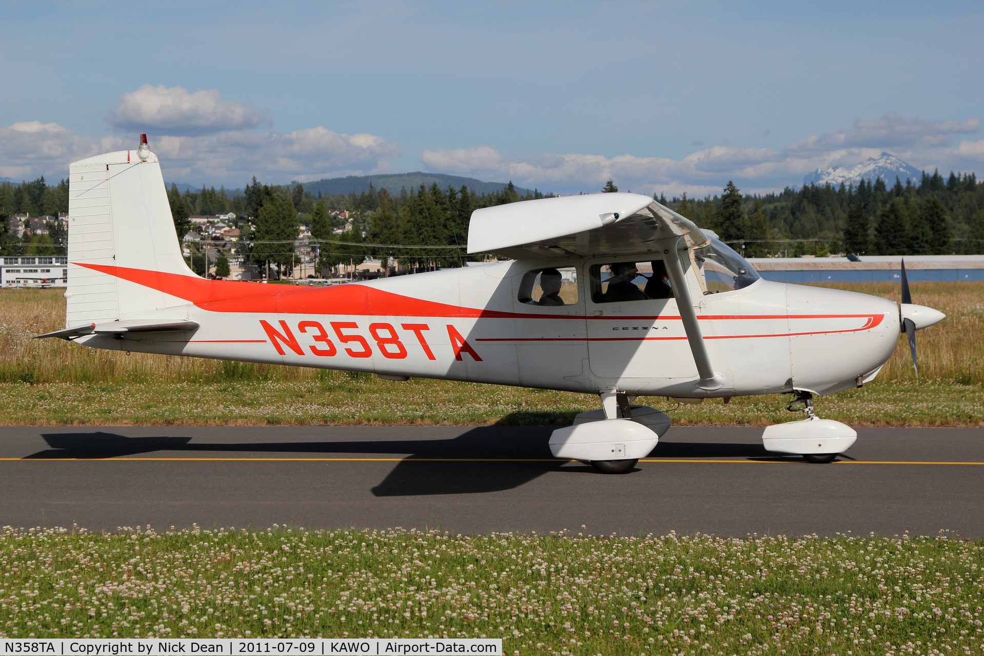 N358TA, 1959 Cessna 172 C/N 46666, KAWO/AWO