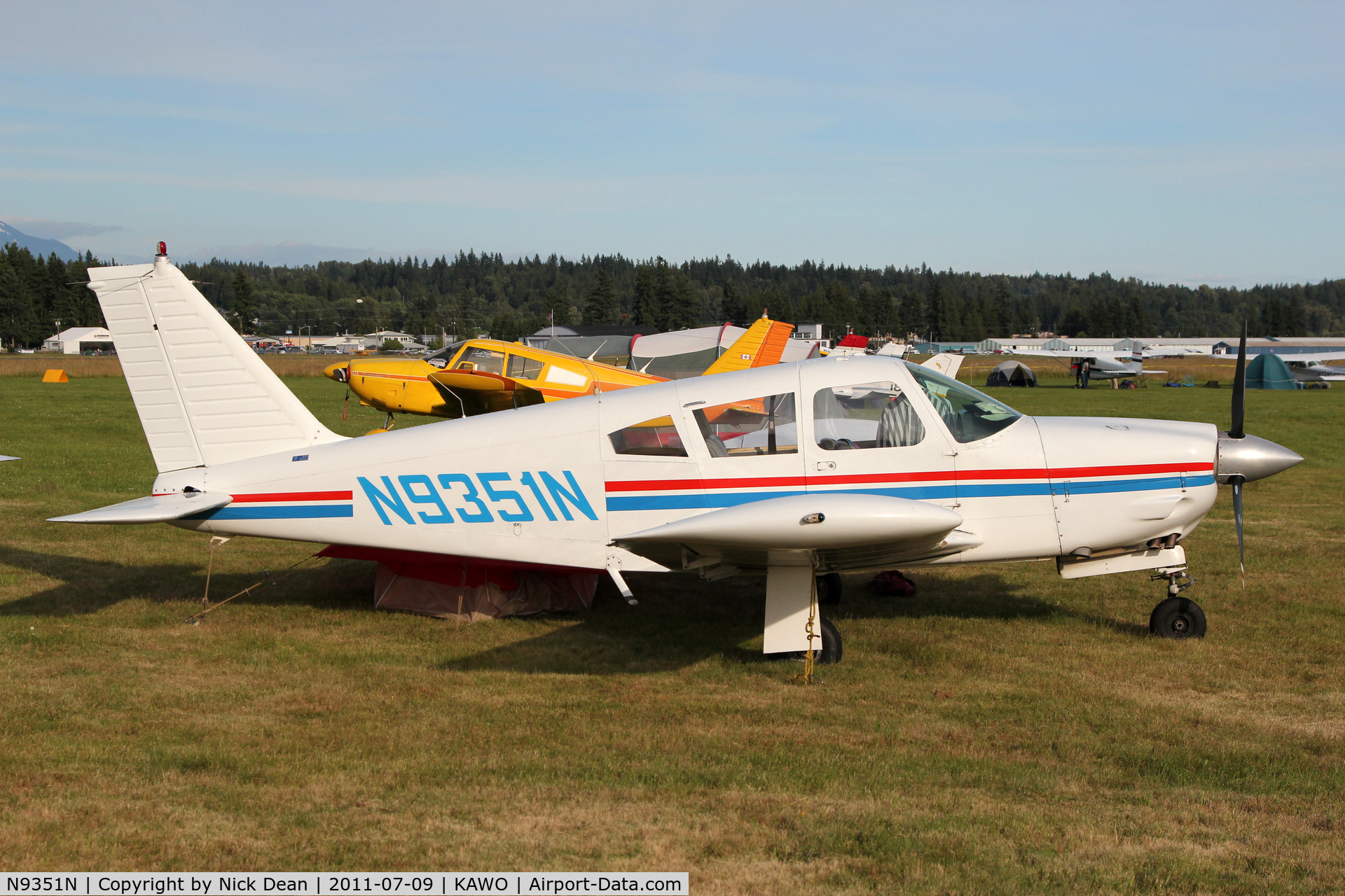 N9351N, 1969 Piper PA-28R-200 C/N 28R-35054, KAWO/AWO