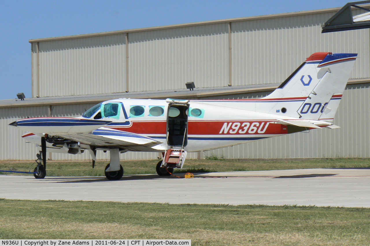 N936U, 1969 Cessna 421A Golden Eagle C/N 421A0065, At Cleburne Municipal