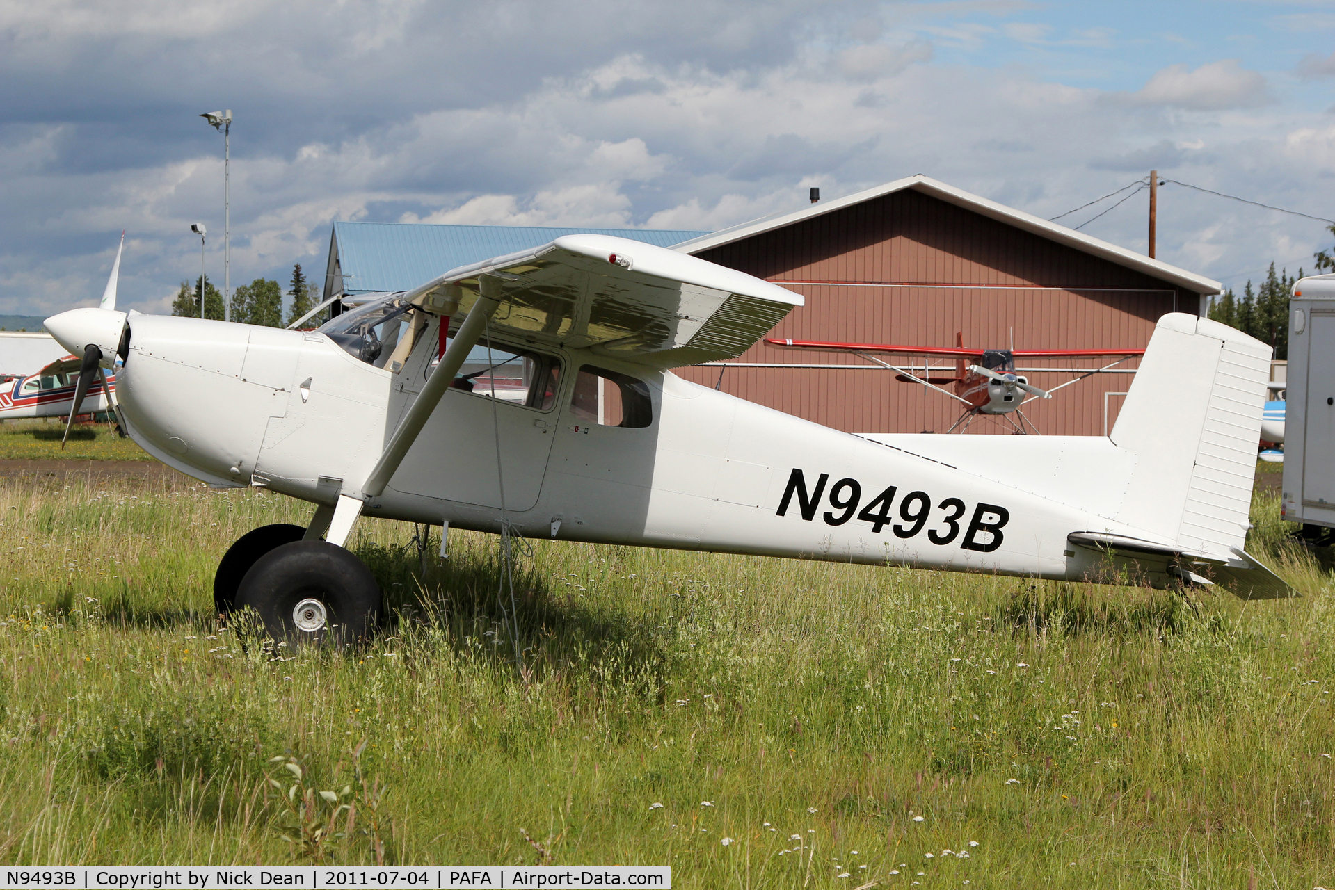 N9493B, 1958 Cessna 175 Skylark C/N 55293, PAFA/FAI