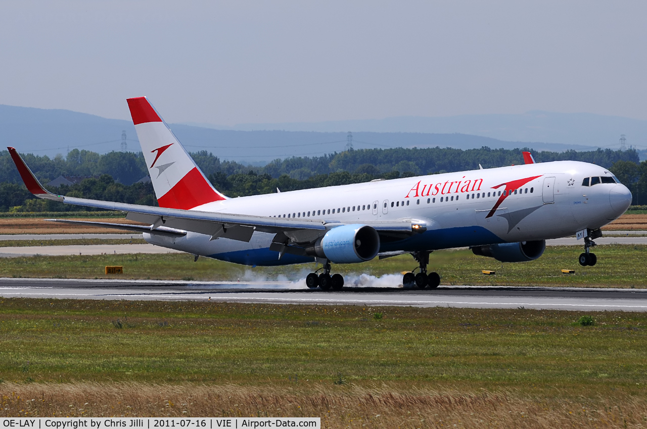 OE-LAY, 1998 Boeing 767-3Z9/ER C/N 29867, Austrian Airlines