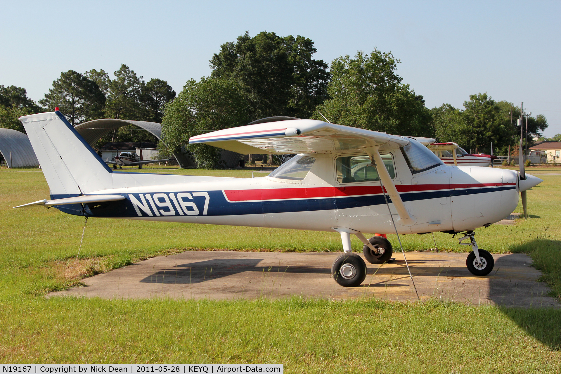 N19167, 1972 Cessna 150L C/N 15074207, KEYQ/EYQ