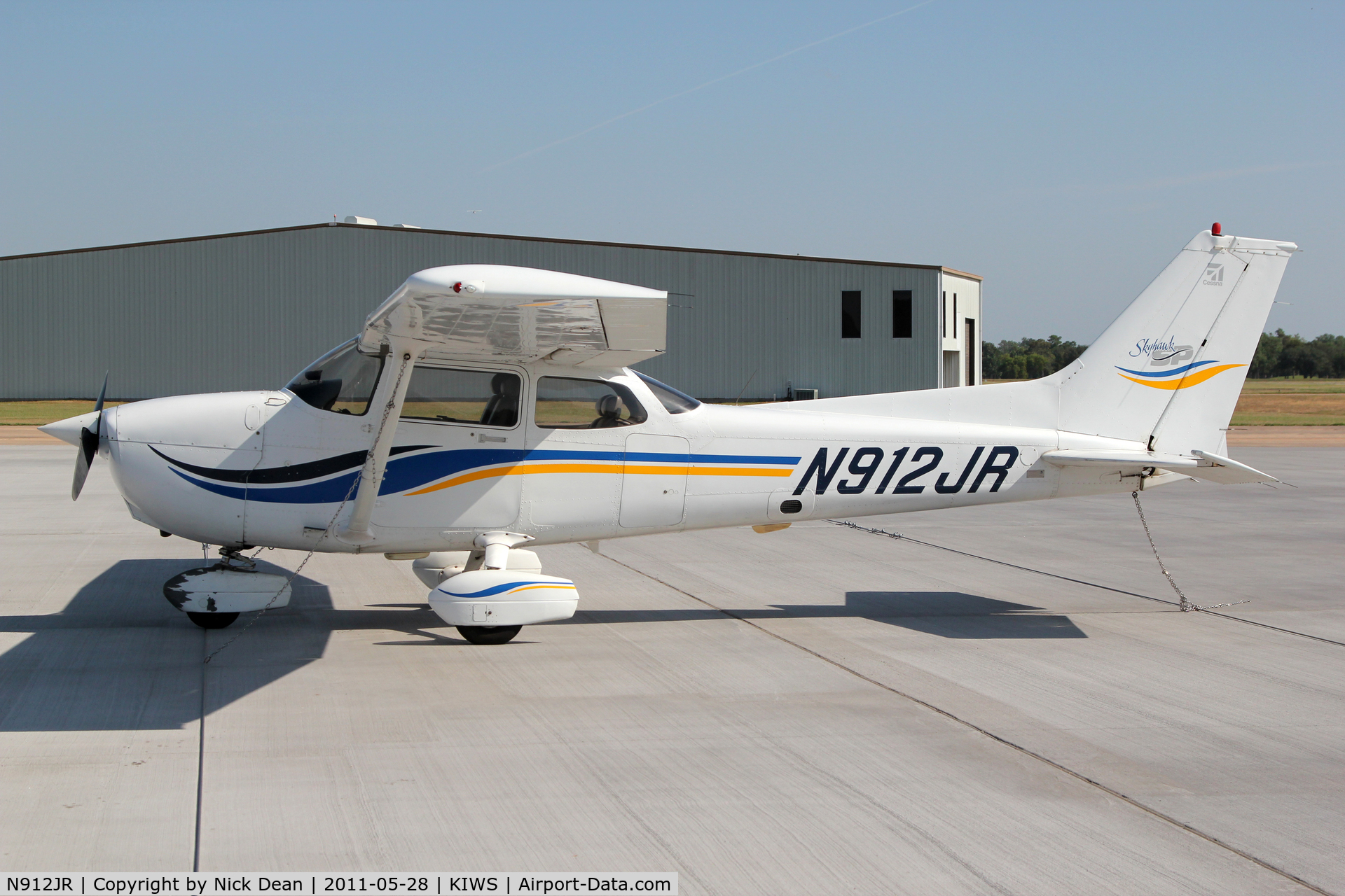 N912JR, 1999 Cessna 172S C/N 172S8200, KIWS/IWS