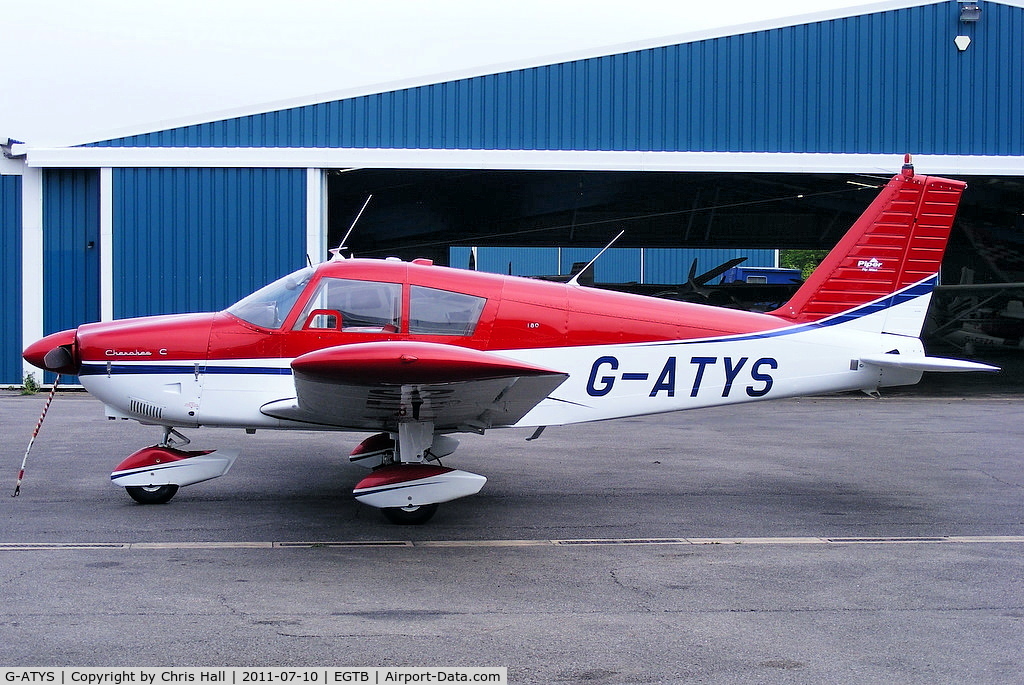 G-ATYS, 1966 Piper PA-28-180 Cherokee C/N 28-3296, Privately owned