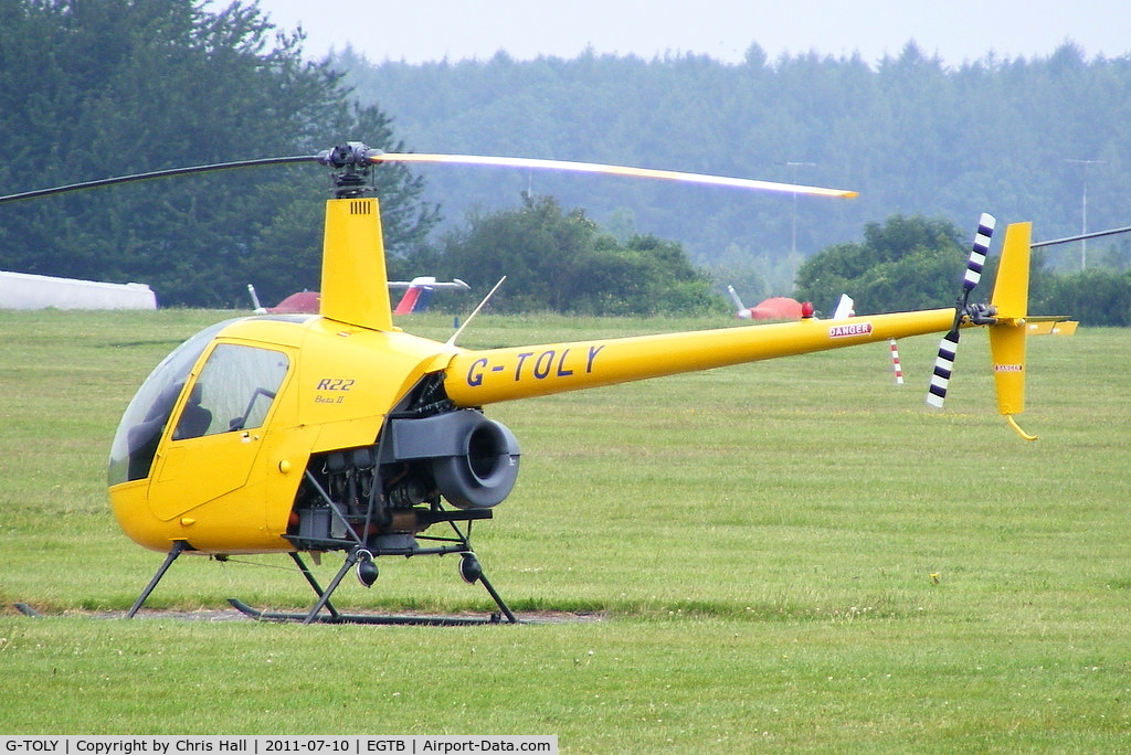 G-TOLY, 1998 Robinson R22 Beta II C/N 2809, Helicopter Services Ltd