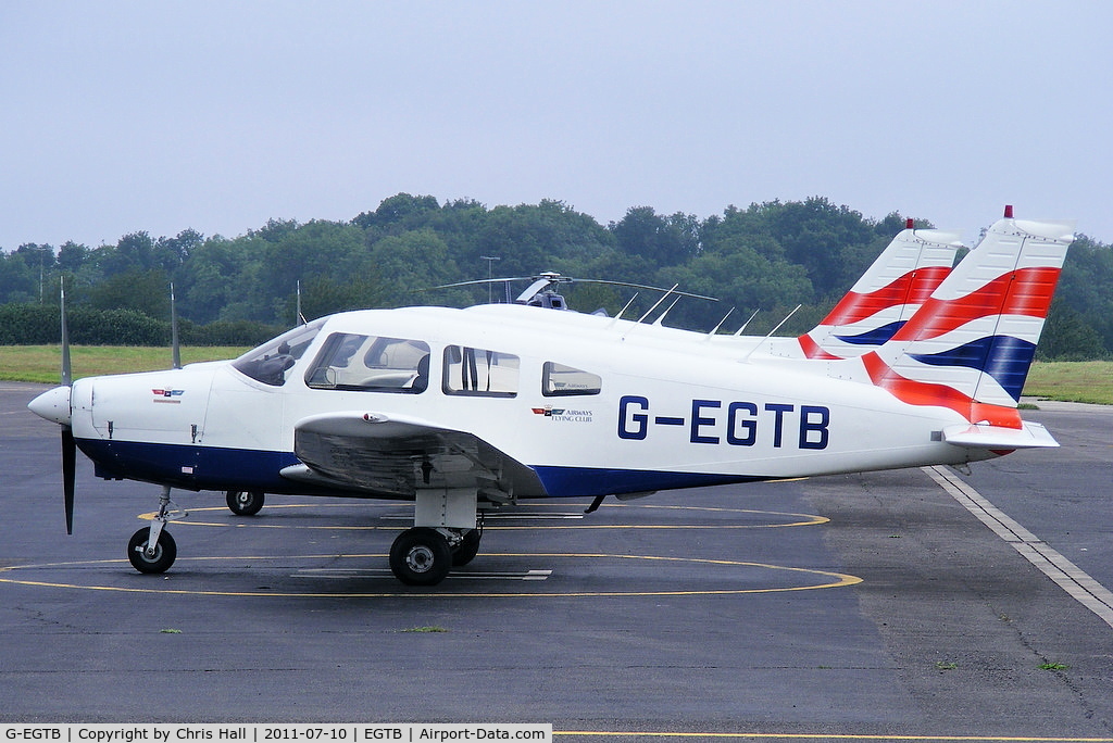 G-EGTB, 1978 Piper PA-28-161 Cherokee Warrior II C/N 28-7816074, Airways Flying Club