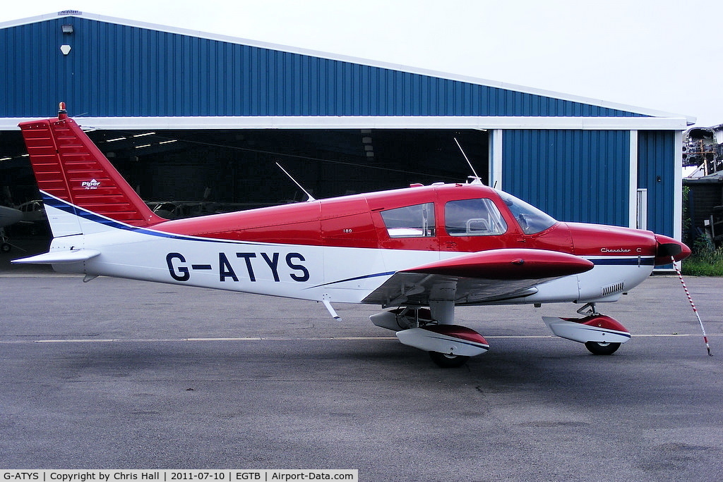 G-ATYS, 1966 Piper PA-28-180 Cherokee C/N 28-3296, Privately owned
