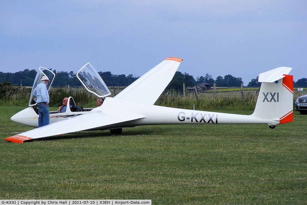 G-KXXI, 1980 Schleicher ASK-21 C/N 21024, Shenington Gliding Club
