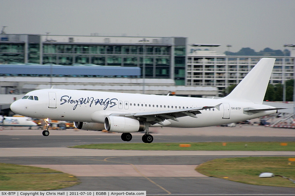 SX-BTP, 1992 Airbus A320-231 C/N 376, Sky Wings