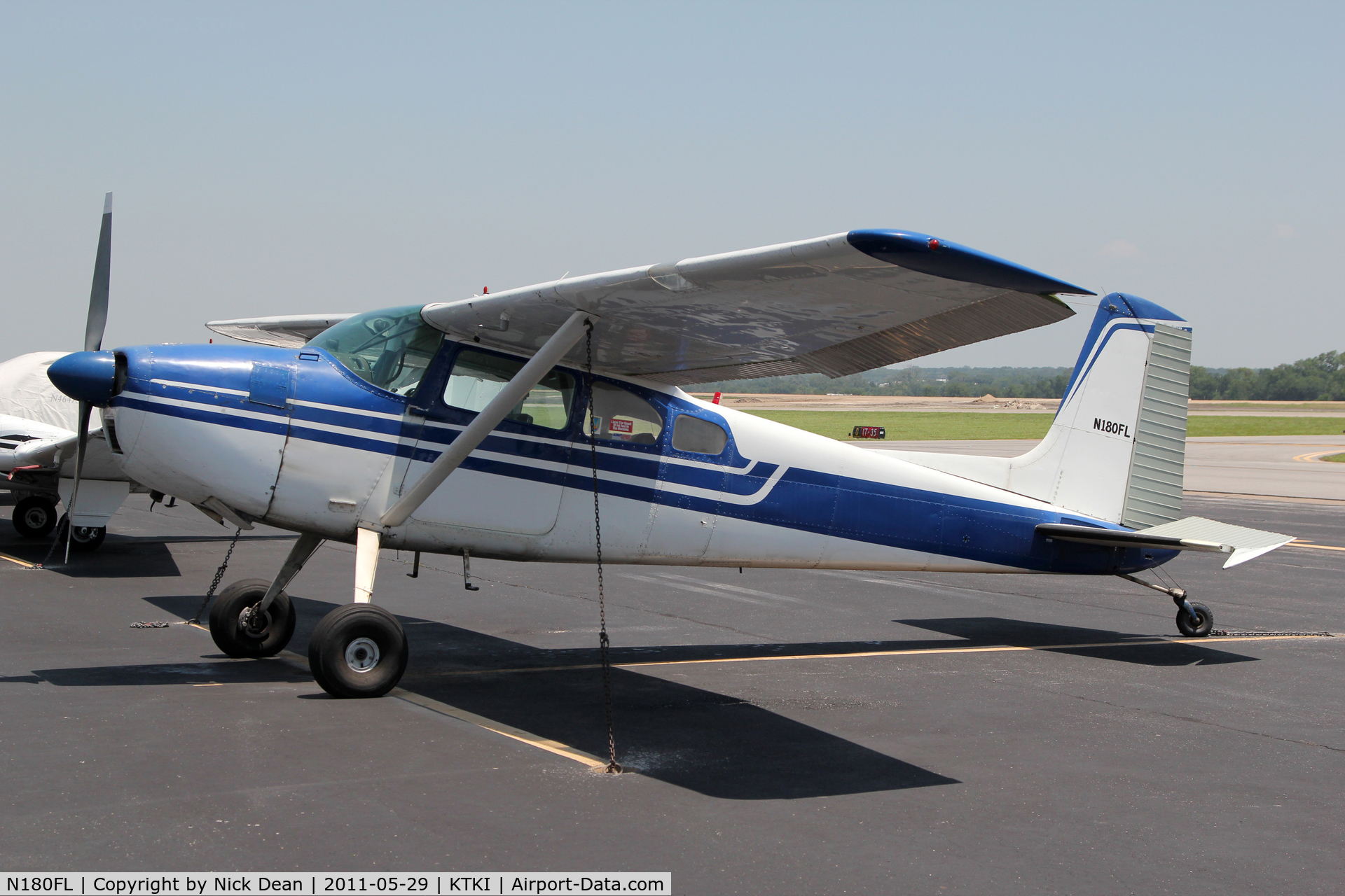 N180FL, 1956 Cessna 180 C/N 32591, KTKI/TKI