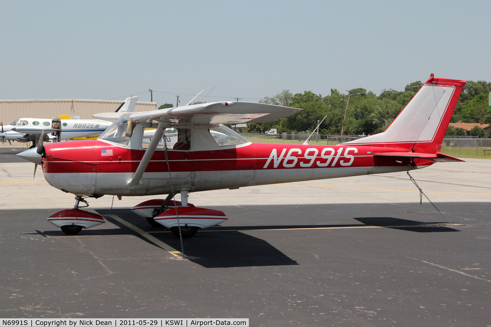 N6991S, 1967 Cessna 150H C/N 15067691, KSWI/SWI
