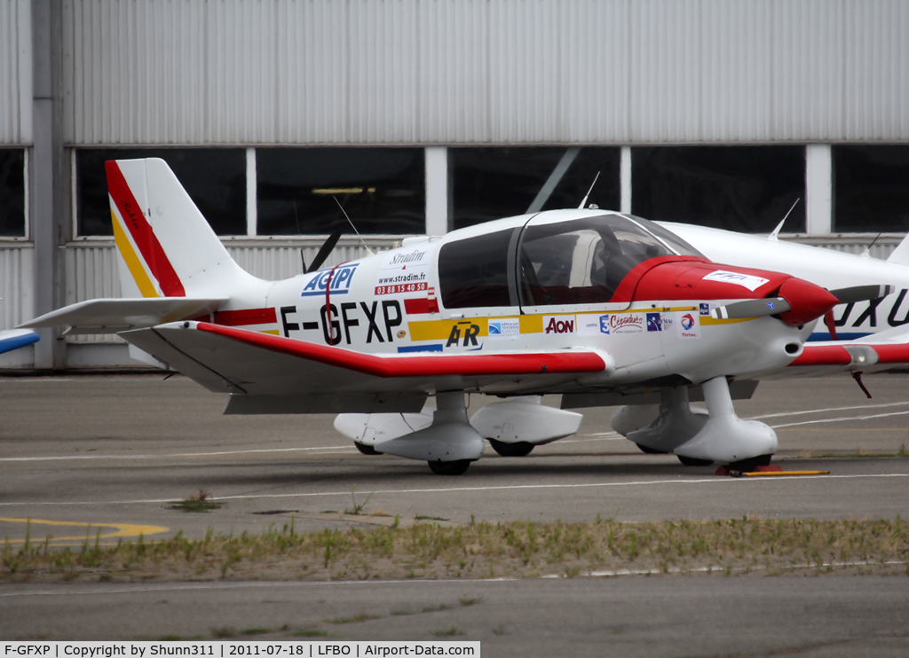 F-GFXP, Robin DR-400-120 C/N 1771, Parked... Participant of the Young French Pilot Tour 2011