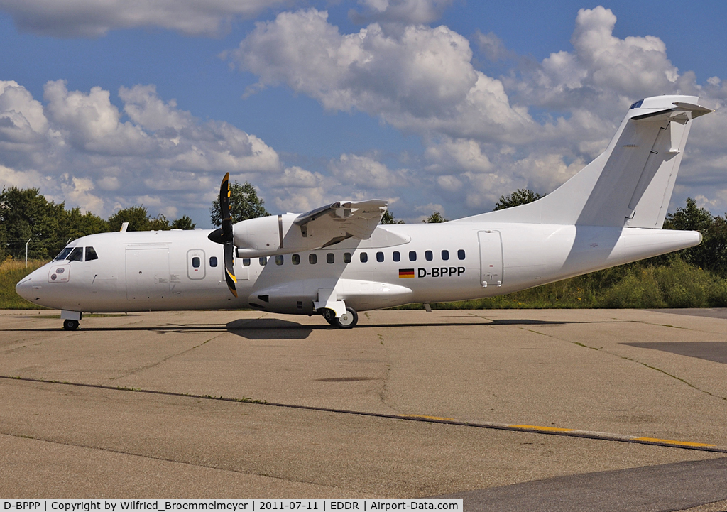 D-BPPP, 1999 ATR 42-500 C/N 581, Painted in white color at QAPS, Lelystad (NL).