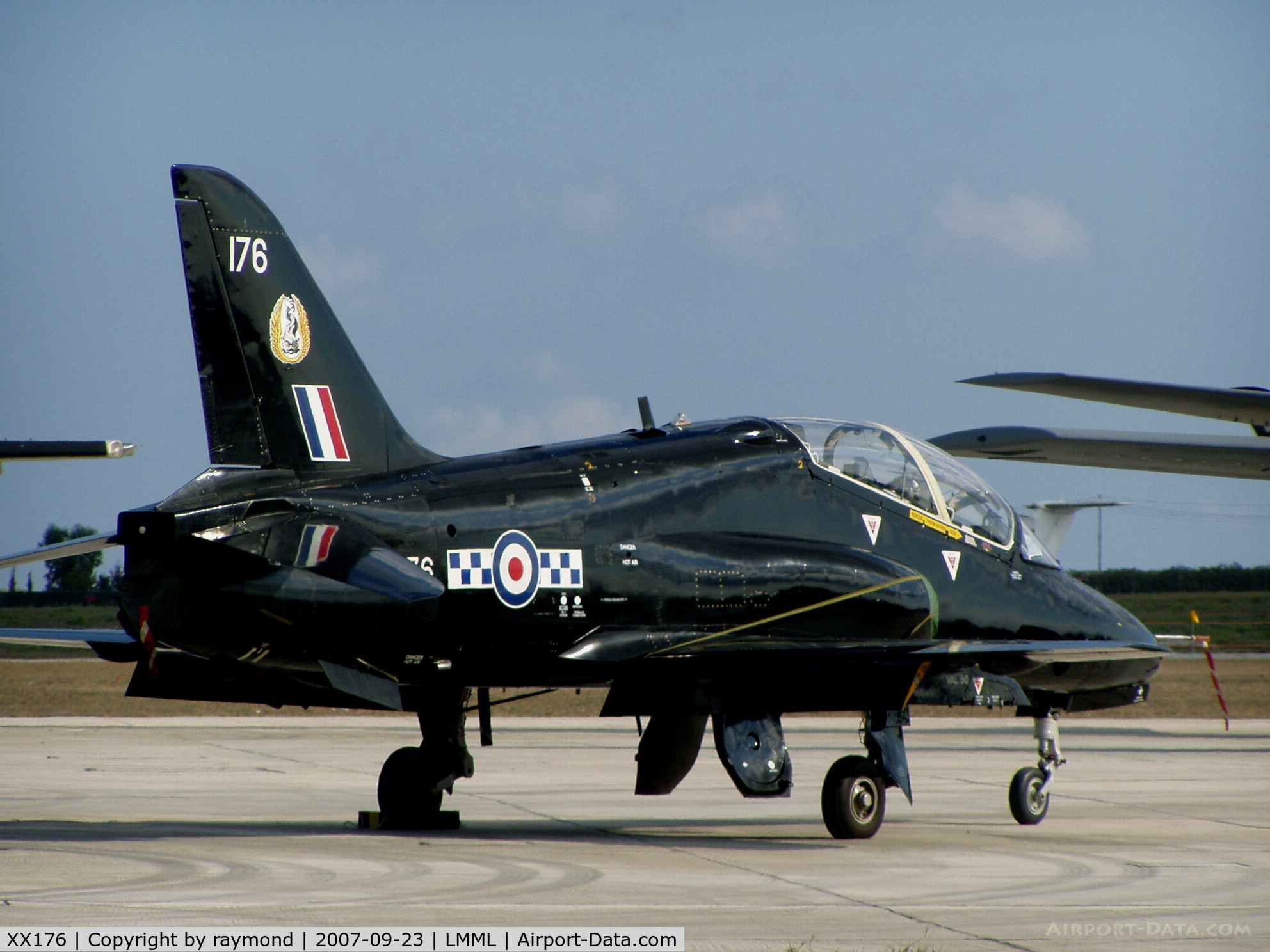XX176, 1977 Hawker Siddeley Hawk T.1 C/N 023/312023, Hawk T1 XX176 19Sqd RAF