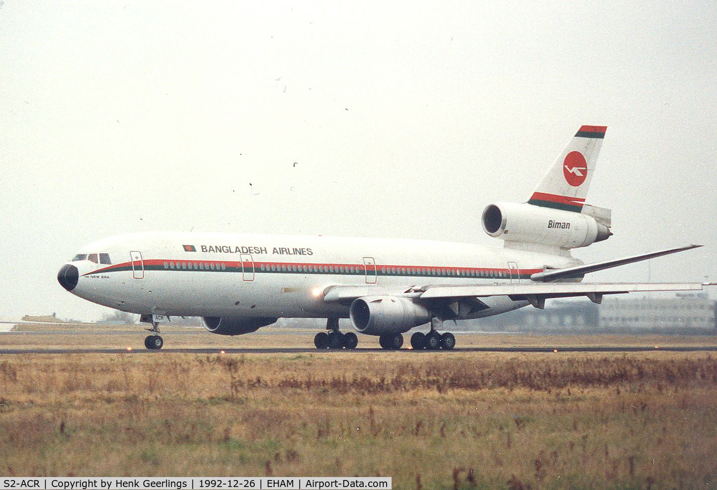 S2-ACR, 1988 McDonnell Douglas DC-10-30 C/N 48317, Biman - Bangladesh Airlines