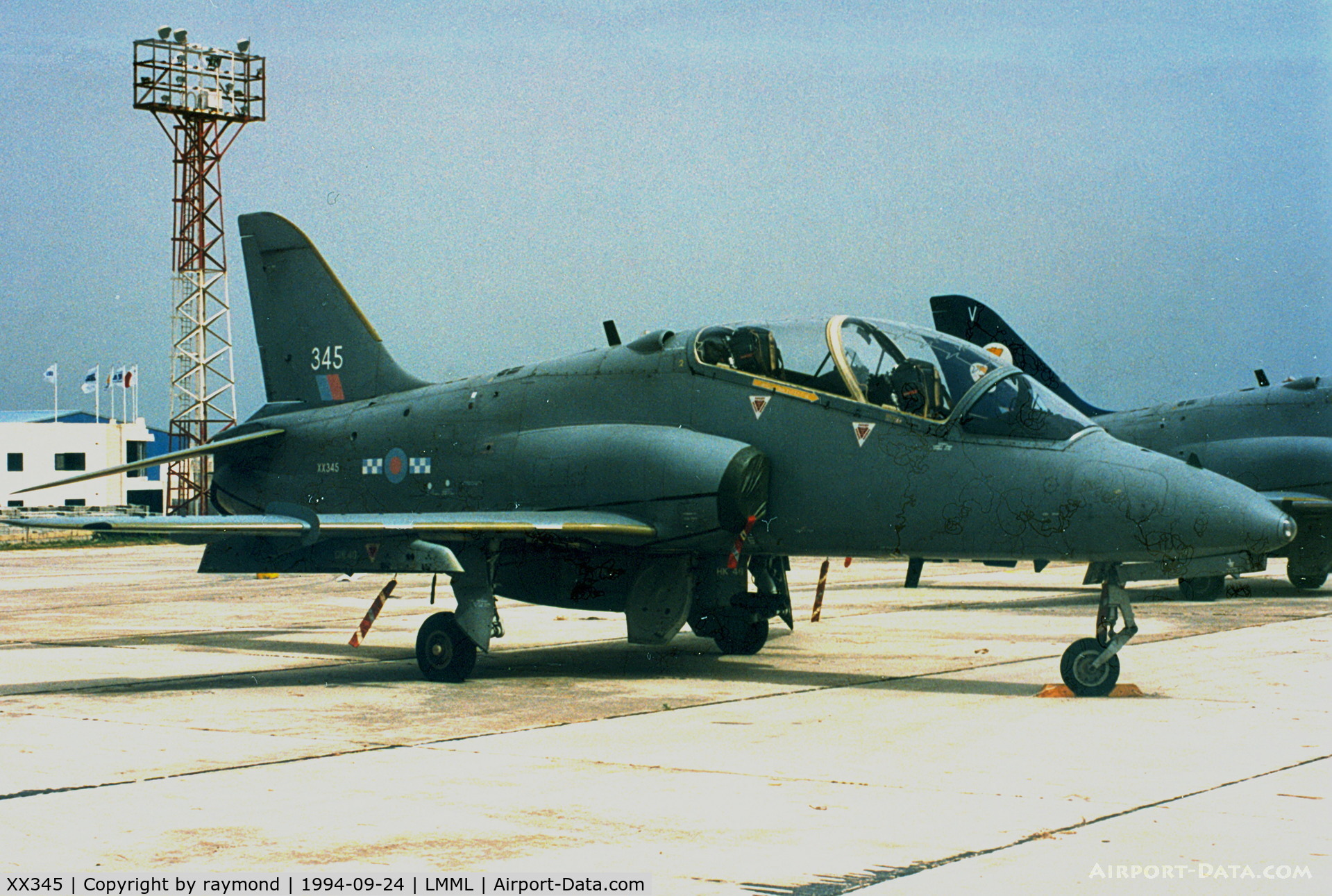 XX345, 1981 Hawker Siddeley Hawk T.1A C/N 194/312169, Hawk T1A XX345 19Sqd RAF