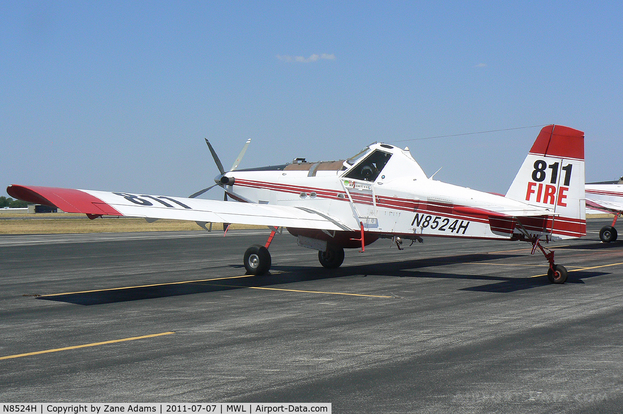 N8524H, 2003 Air Tractor Inc AT-802A C/N 802A-0163, SEAT (Single Engine Air Tanker) at Mineral Wells