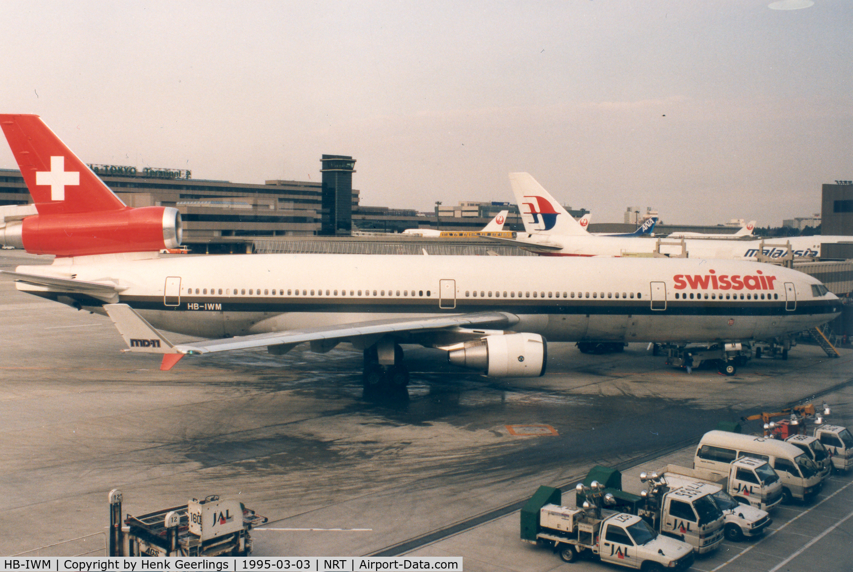HB-IWM, 1992 McDonnell Douglas MD-11F C/N 48457, Swissair