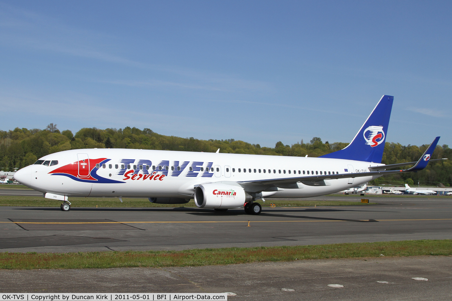 OK-TVS, 2011 Boeing 737-86N C/N 39404, Another Czech B.737!