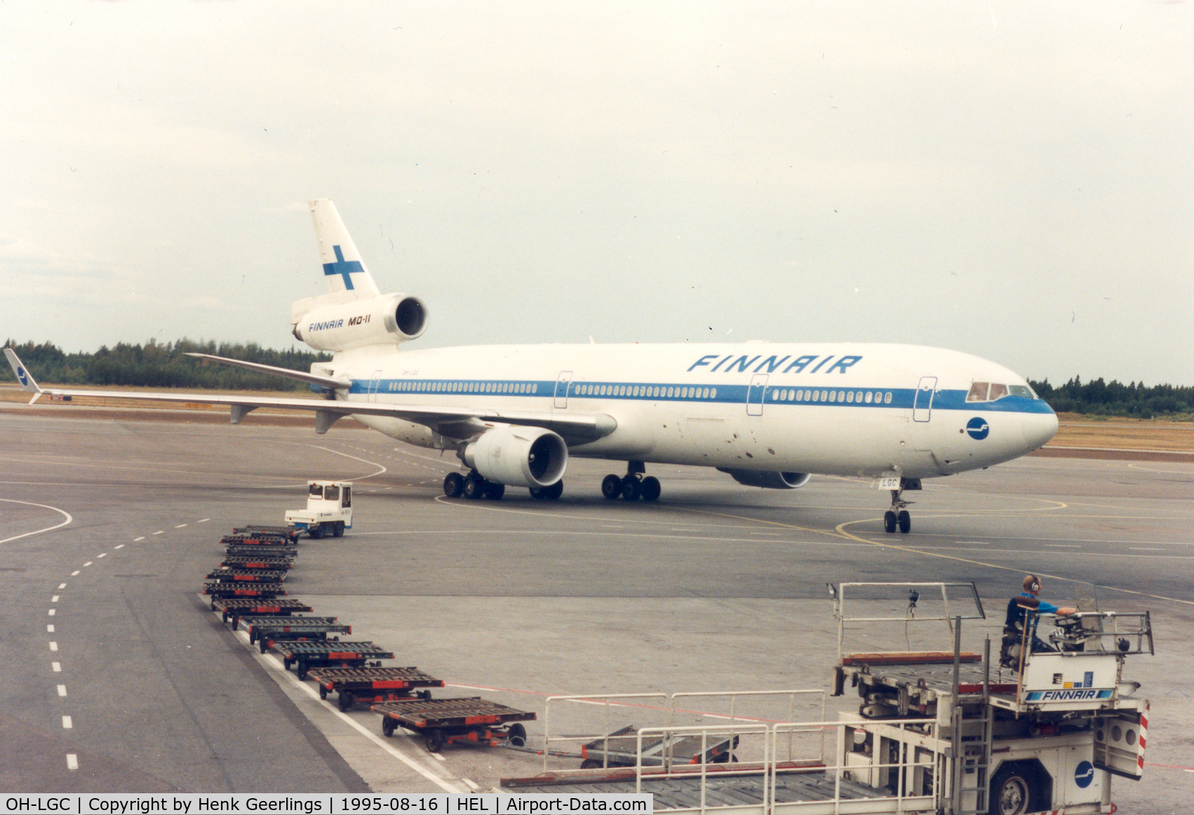 OH-LGC, 1992 McDonnell Douglas MD-11 C/N 48512, Finnair