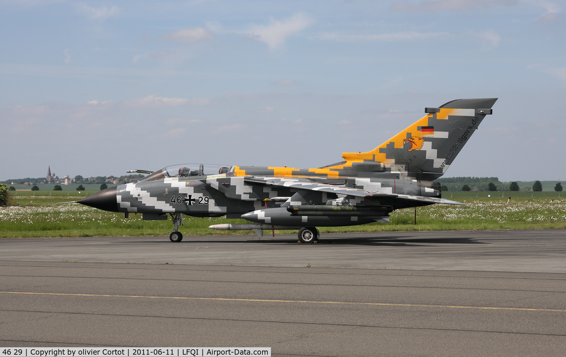 46 29, Panavia Tornado ECR C/N 833/GS262/4329, Tigermeet 2011