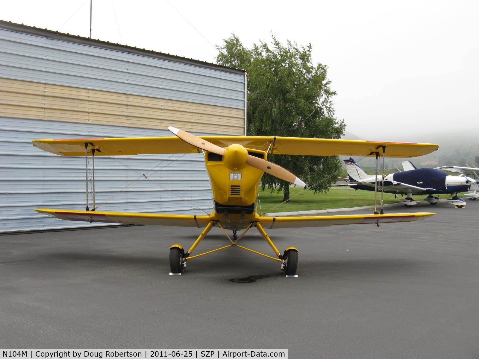 N104M, 2002 SSH T-131PA Jungmann C/N 157, 1992 Galpin Bucker JUNGMANN AERO Z 131, Lycoming IO-360 A&C 200 Hp conversion