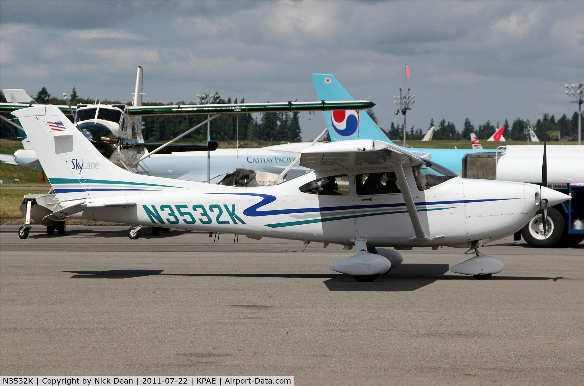 N3532K, 2001 Cessna 182T Skylane C/N 18280974, KPAE/PAE